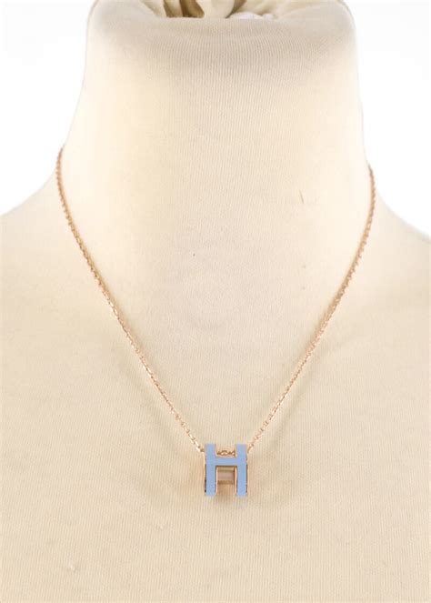 hermes pop h necklace.